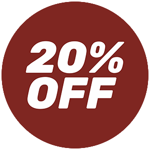 20% toda segunda e terça
